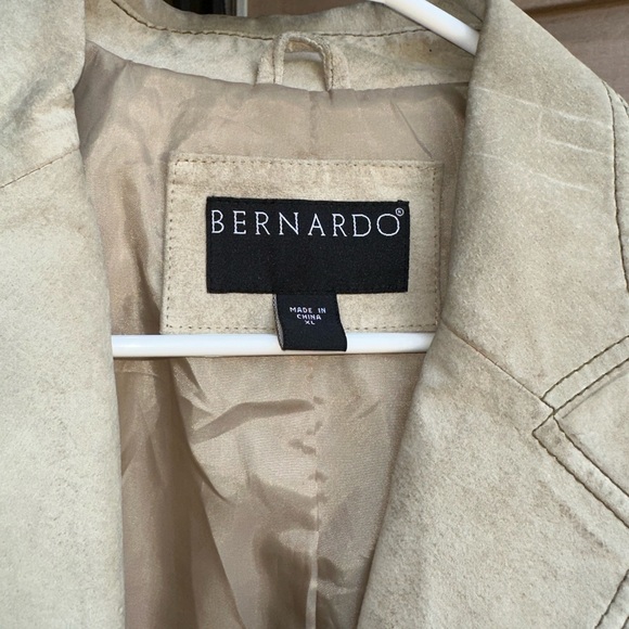 Bernardo Suede Leather Jacket - Picture 3 of 3